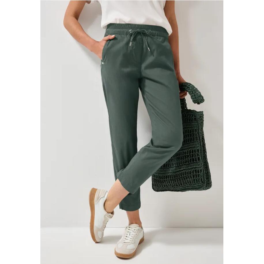 CECIL Casual broek Groen