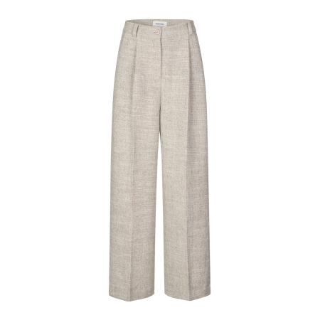 modström Pantalon Kiera taupe / donkerbeige / offwhite