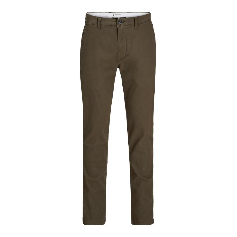 Jack & Jones JACK & JONES Chino JJIMarco JJDave chocoladebruin -
