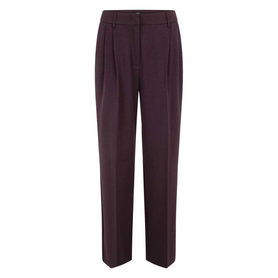 Zero zero Broek donkerbruin -