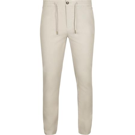Scotch and Soda Chino Warren Linnen Greige