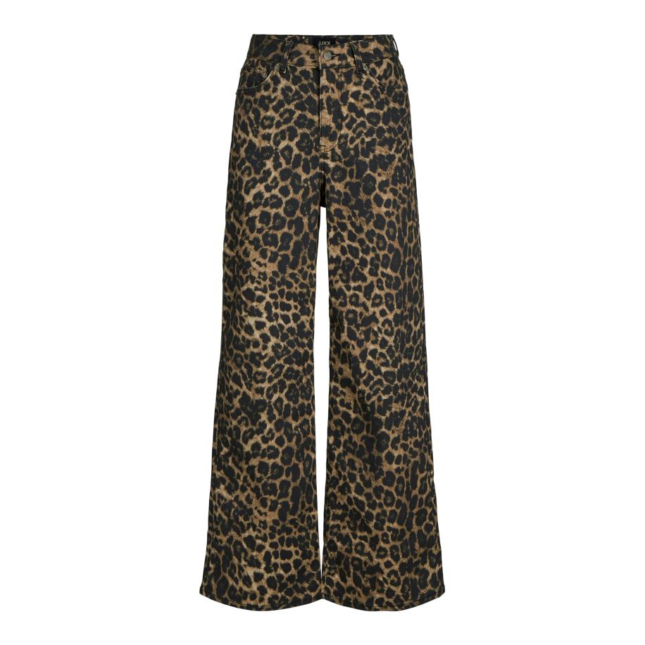 JJXX JJXX Broek JXSARAH TOKYO donkerbeige / zwart -