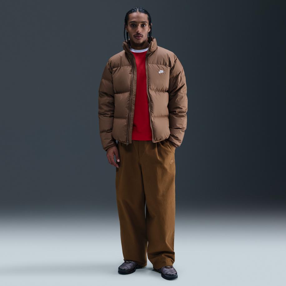 Nike Club dikke ballonbroek voor heren - Bruin Bruin