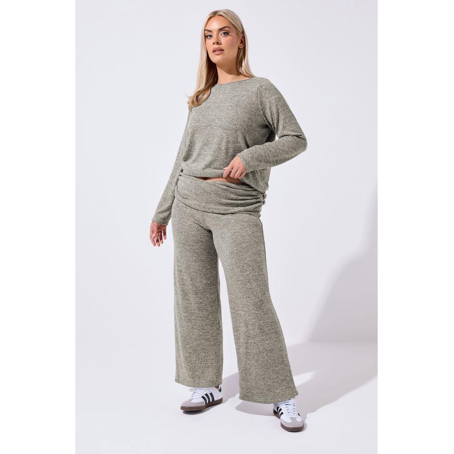 Limited Collection Naturelbruine Omslagbroek Size 58-60 Bruin