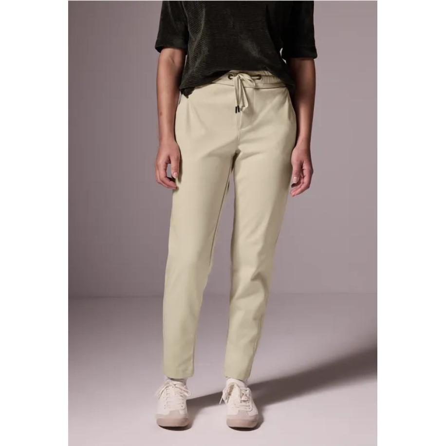 Street One Twill joggers Bruin