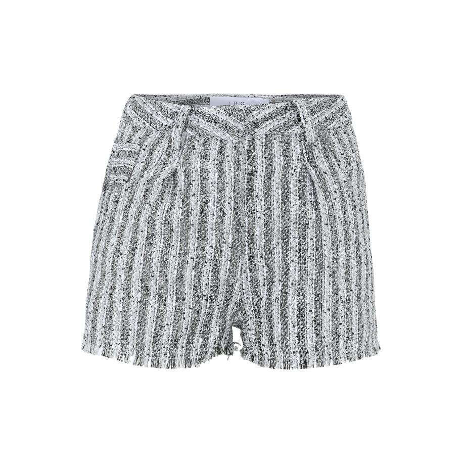 IRO IRO Broek Honza zwart / wit -