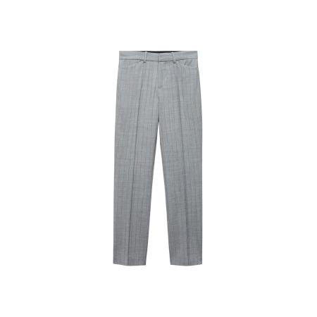 Mango MANGO Broek Lyon lichtgrijs