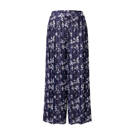 ABOUT YOU ABOUT YOU Bandplooibroek Viviana donkerblauw / gemengde kleuren