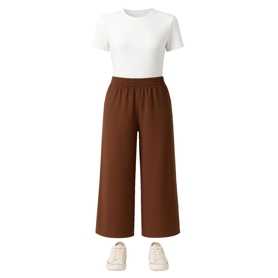 Touche Prive Touche Prive Broek bruin -