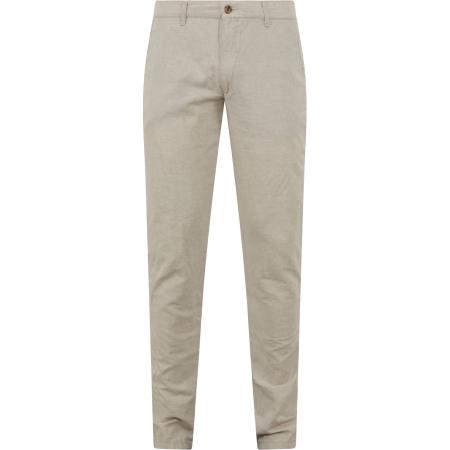 Suitable Chino Pico Linnen Beige