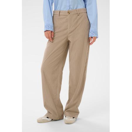 Cream Cream Broek stone grey