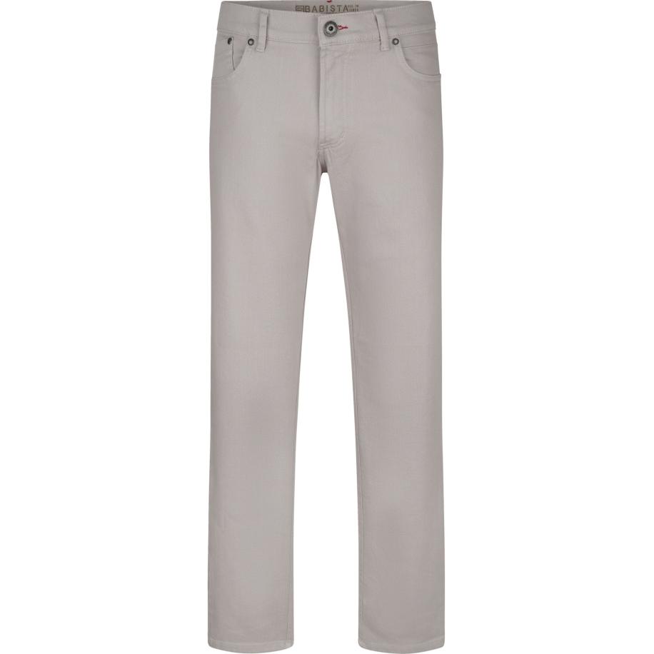 BABISTA Broek lichtgrijs, Effen Grijs