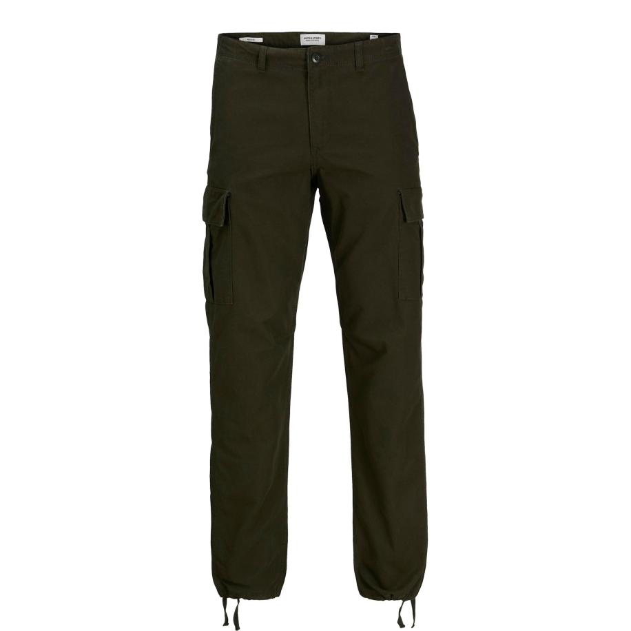 Jack & Jones JACK & JONES Cargobroek donkergroen -