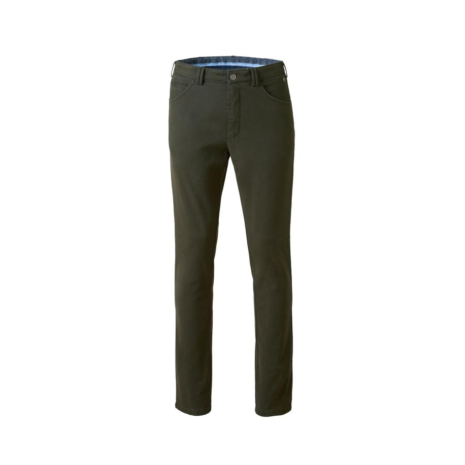Meyer MEYER Chino donkergroen -