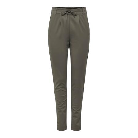 Only ONLY Bandplooibroek Poptrash kaki