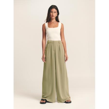 St MRLO St MRLO Bandplooibroek View olijfgroen