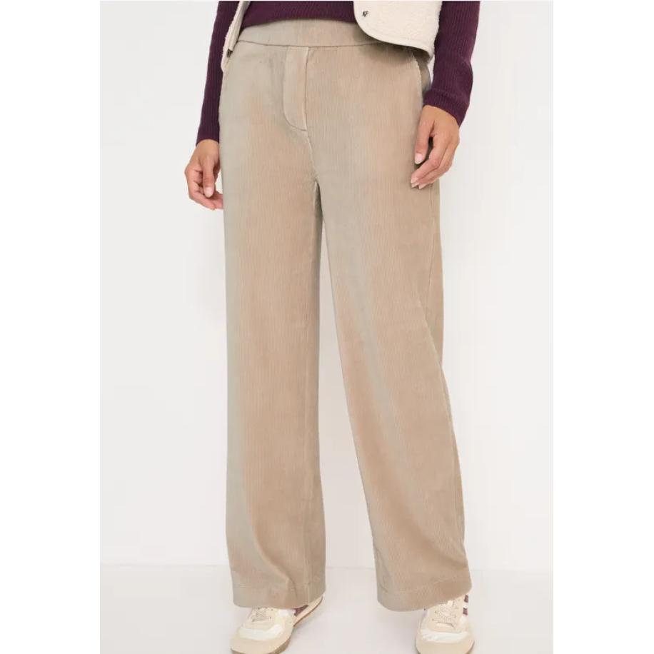 CECIL Wide Legs corduroy broek Bruin