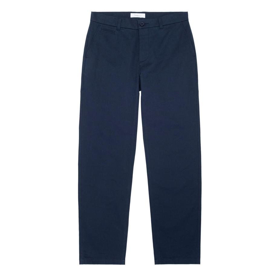 KnowledgeCotton Apparel KnowledgeCotton Apparel Chino Chuk donkerblauw -