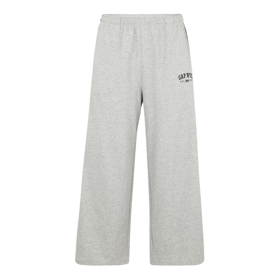 GAP Gap Petite Broek lichtgrijs / zwart / wit -