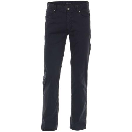 Casa Moda Broek blauw, Effen