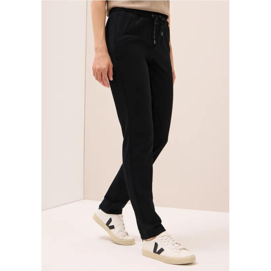 CECIL Casual broek Zwart
