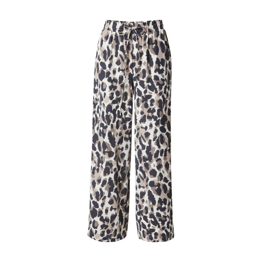 Vila VILA Broek VIJosa beige / lichtgrijs / zwart -