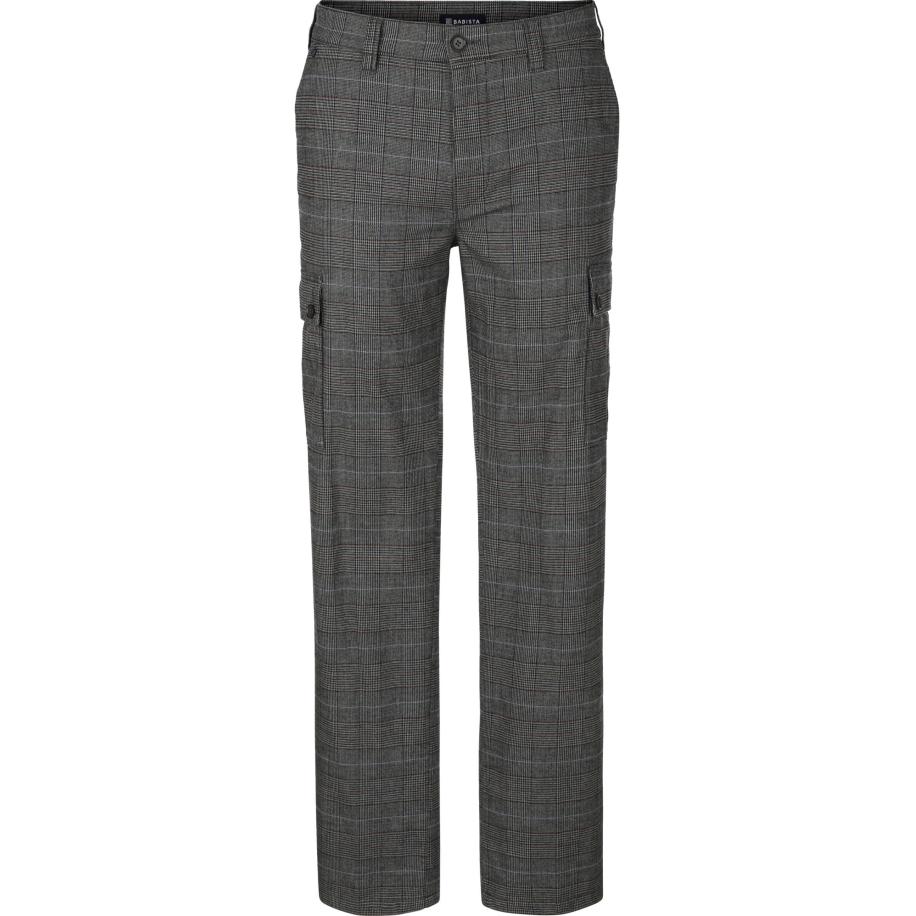 BABISTA Cargobroek grijs, Ruit Grijs