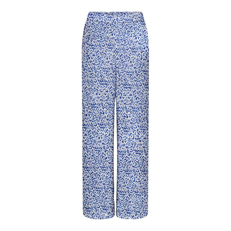 JDY Broek JDYSTAR SEZEN enziaan / hemelsblauw / wit Wit