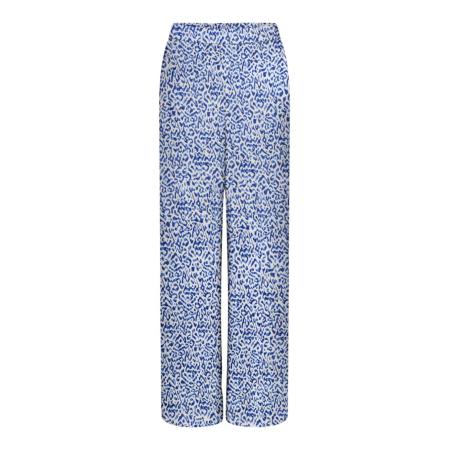 JDY Broek JDYSTAR SEZEN enziaan / hemelsblauw / wit