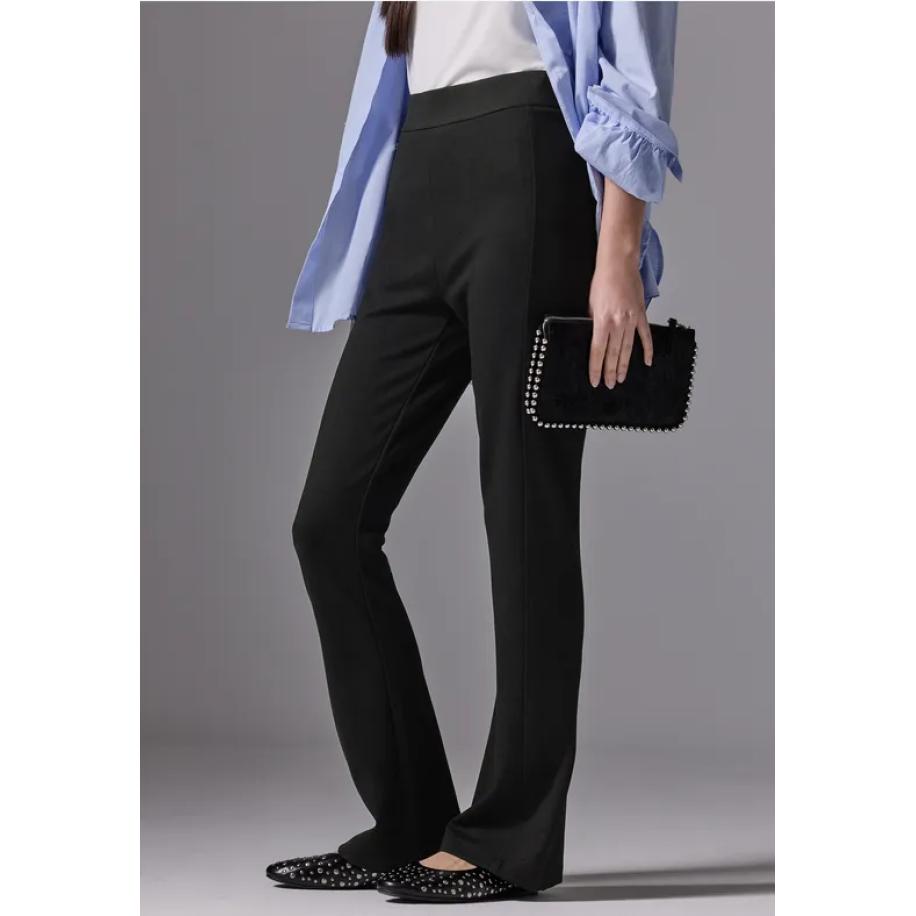 Street One Bootcut broek Zwart