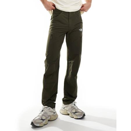 The North Face - Exploration - Toelopende broek met cargozak in groen