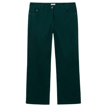 SHEEGO Broek Ella donkergroen