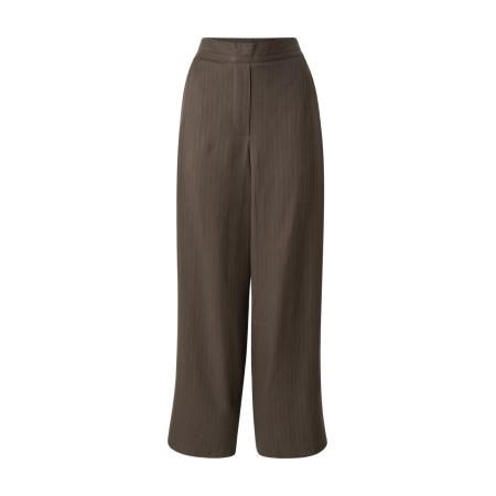 TOPSHOP Bandplooibroek bruin / zwart