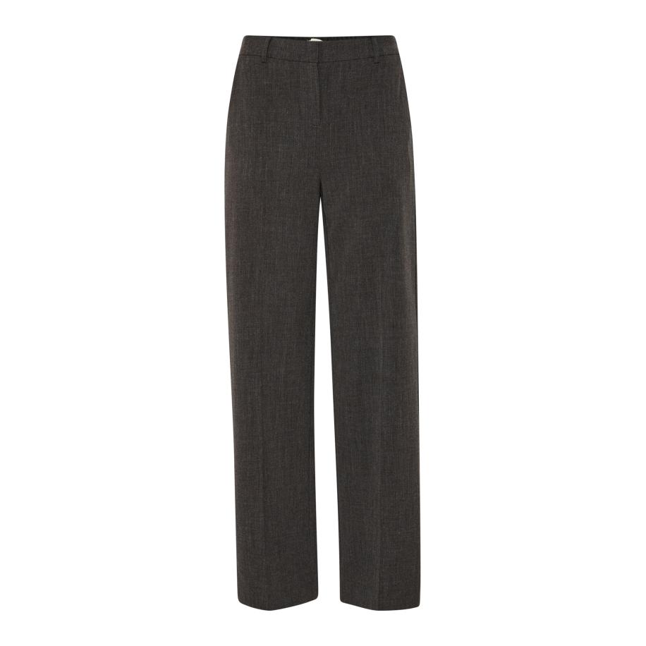 b.young b.young Pantalon BYDANTA zwart gemêleerd -