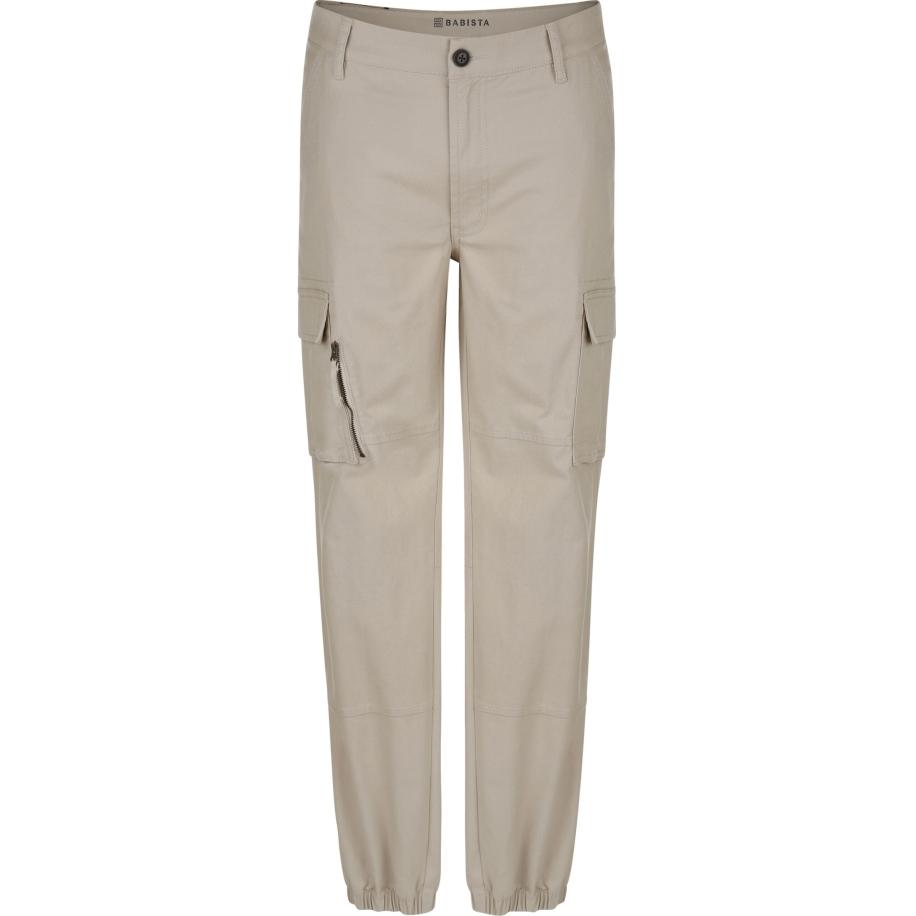 BABISTA Cargobroek beige, Effen Bruin