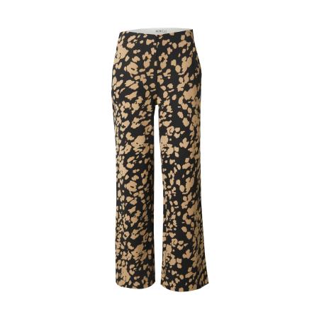 ICHI ICHI Broek IHKATE lichtbruin / zwart