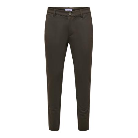 Only & Sons Only & Sons Chino ONSMARK donkerbruin