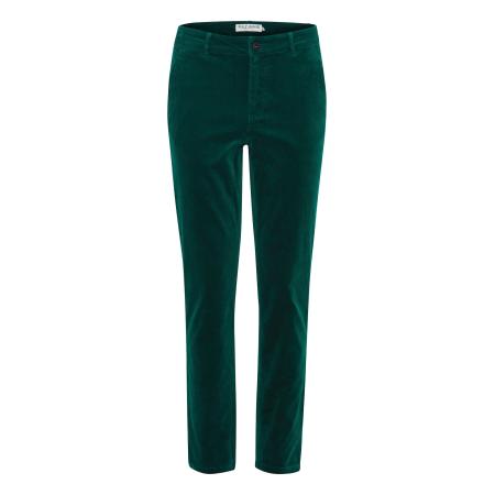 PULZ PULZ Jeans Chino Mila donkergroen