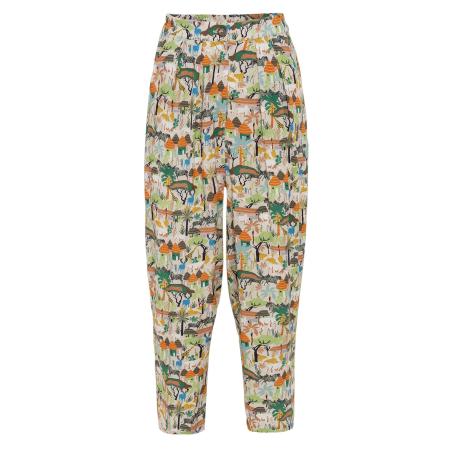 Anou Anou Anou Anou Bandplooibroek gemengde kleuren