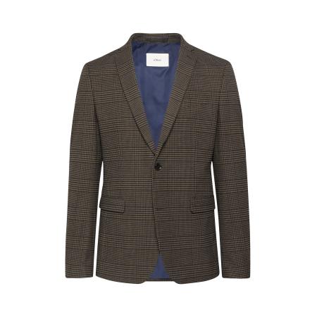 s.Oliver BLACK LABEL s.Oliver BLACK LABEL Colbert marine / lichtbruin / zwart