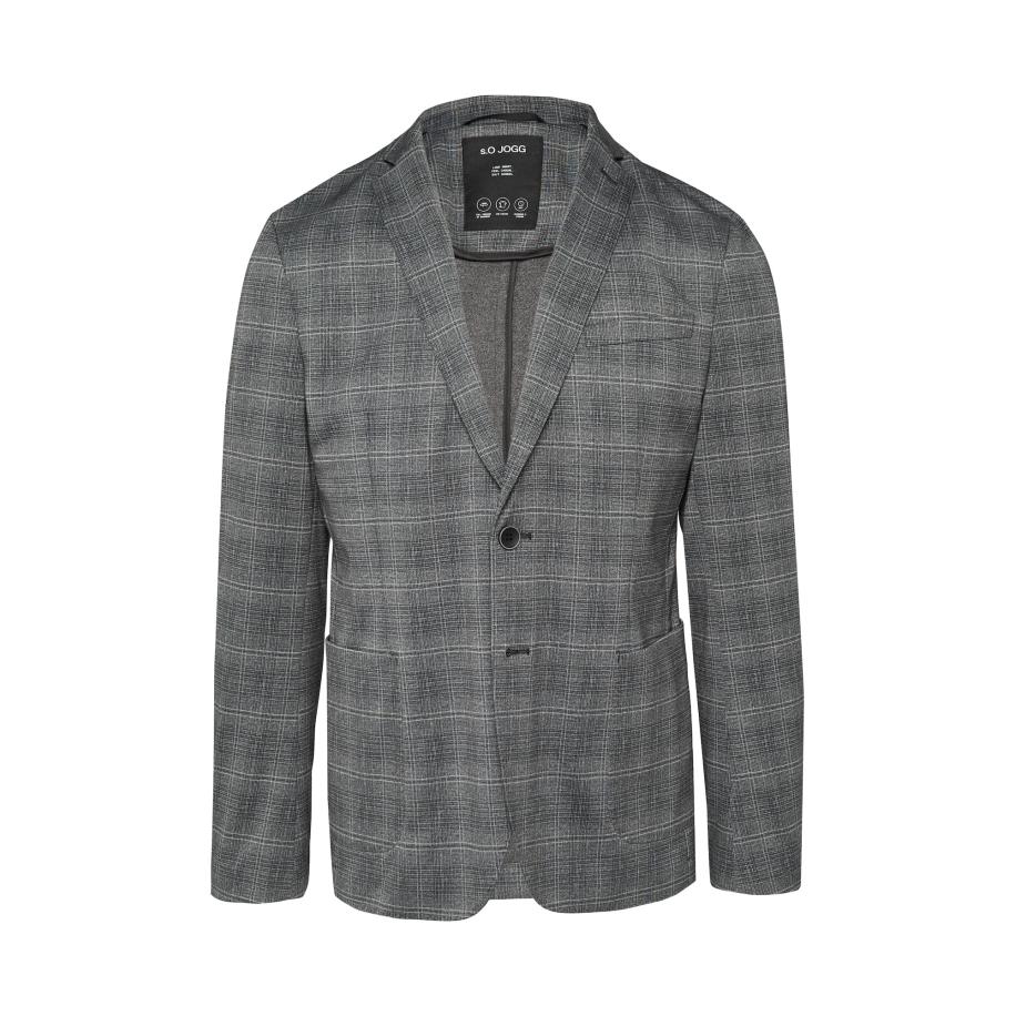 s.Oliver BLACK LABEL s.Oliver BLACK LABEL Colbert lichtgrijs / donkergrijs -