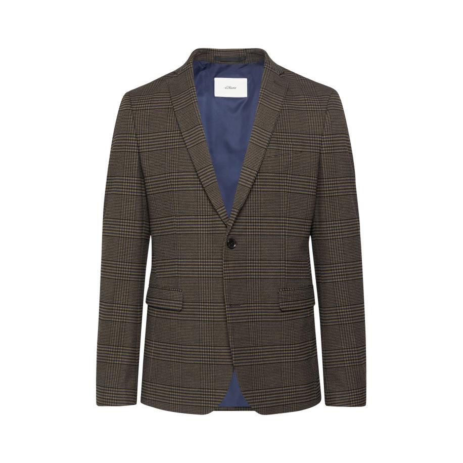 s.Oliver BLACK LABEL s.Oliver BLACK LABEL Colbert marine / lichtbruin / zwart -