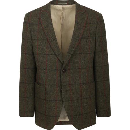 Steppin' Out Colbert Harris Tweed Donkergroen