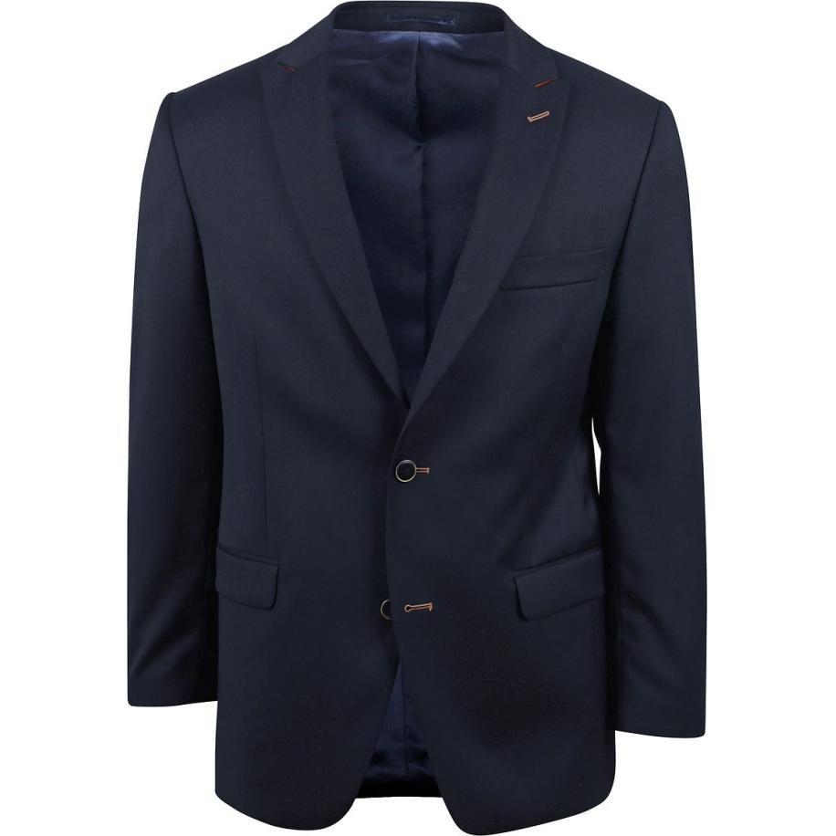 Suitable Blazer Njaro Wol Donkerblauw Blauw