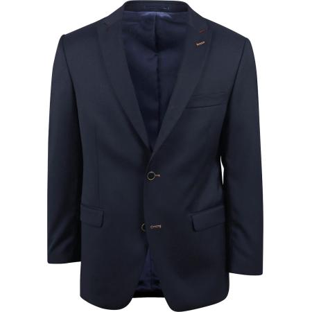 Suitable Blazer Njaro Wol Donkerblauw