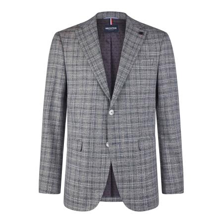 HECHTER PARIS HECHTER PARIS Colbert donkerblauw / grijs / wit