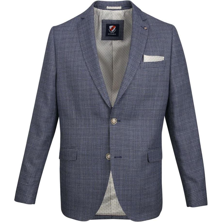 Suitable Colbert Vero Navy Blauw