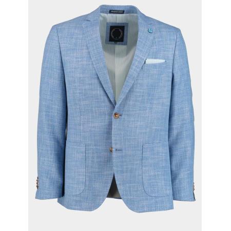 Bos Bright Blue Scotland blue colbert d7,5 leek jacket 241037le71sb/210 light blue