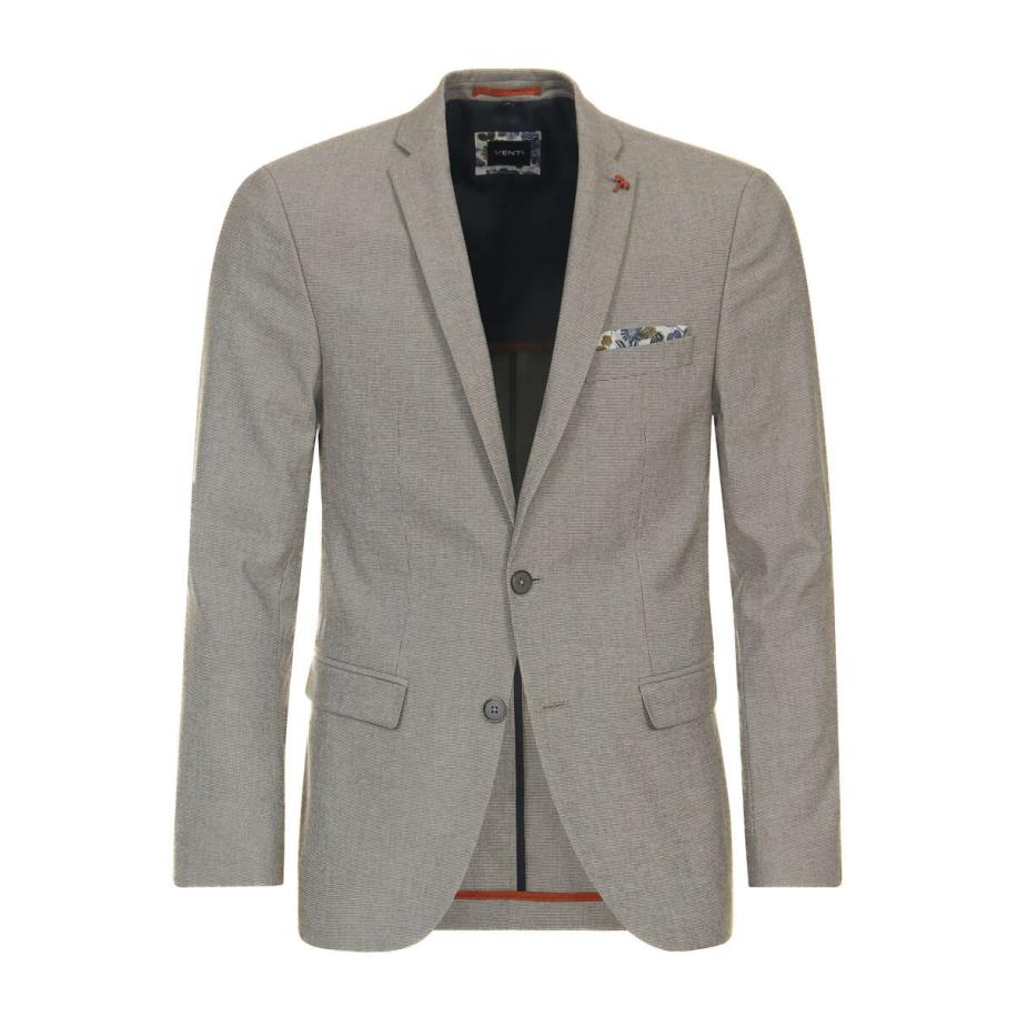 Venti Blazer beige, Effen Bruin