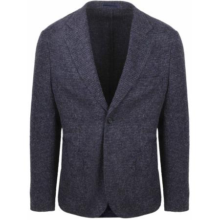 Suitable Knitted Colbert Unlined Navy